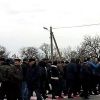 ​Запорізькі міліціонери мітингували на дорозі