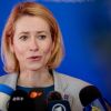 ​Каллас про парад у РФ без техніки: Це показує, як йде війна