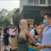 ​Оля Полякова та 100 інших мітингарів прагнуть припинити дискримінацію за бізнес-ознакою