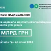 Податкові надходження: за січень 2025 року платники Черкащини спрямували до зведеного бюджету на 712 млн грн більше, ніж торік