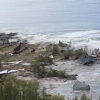 ​В Норвегии мощный оползень унёс в море 8 домов. Видео