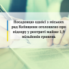 ​Посадовцю однієї з міських рад Київщини оголошено про підозру у розтраті майже 1,9 мільйонів гривень