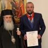​Петровський Олександр Володимирович: Нагорода Єрусалимської церкви за духовний внесок мецената у розвиток храмів та церков - Золотий Хрест вищого Таксіарха Лицарів Пресвятого Гробу Господнього