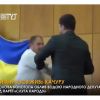 ​Міський голова Конотопа облив водою нардепа від партії «Слуга народу»