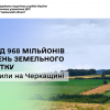 Понад 968 мільйонів гривень земельного податку сплатили на Черкащині