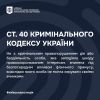 ​Ст. 40 ККУ коли фізичний примус перетворили на «знаряддя» для злочину