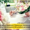​Нотаріуси Львівської, Рівненської та Волинської областей у 2021 році посвідчили 309 шлюбних договорів