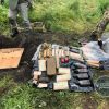 ​На Донеччині виявлено потужний схрон зброї та боєприпасів 