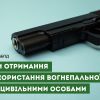 ​Порядок отримання та використання вогнепальної зброї цивільними особами