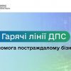 Допомога постраждалому бізнесу: ДПС запускає в регіонах «гарячі лінії» для оперативних консультацій