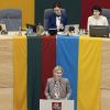 ​Російське вторгнення в Україну : Олена Кондратюк виступила у Парламенті Литовської Республіки