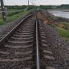 ​Через підрив Каховської дамби просіла ціла ділянка із залізничним полотном поблизу Нікополя,- Укрзалізниця 