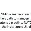 ​Союзники НАТО досягли консенсусу щодо усунення ПДЧ зі шляху України до вступу в НАТО, — глава МЗС України