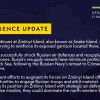 ​Російське вторгнення в Україну : Звіт британської розвідки щодо війни в Україні.