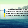 ​Прокуратура вимагає від підприємця звільнити 339 га землі водосховища, якими він незаконно користується 8 років