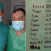 ​10 імен на хірургічному костюмі. Що значить ця чоловіча традиція? Соцмережі підірвало фото київського лікаря