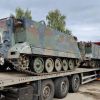 ​Передані Литвою бронетранспортери M113 прямують до України, а з України до Литви для ремонту відправлені пошкоджені гаубиці