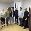 ​Студенти-чемпіонки обговорюють розвиток спортивного руху з очільником університету Дмитром Серебрянським