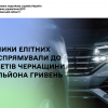 Власники елітних авто спрямували до бюджетів Черкащини 3,3 мільйона гривень