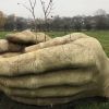 ​Скульптура «Долоні життя» з’явилася на Тернопільщині 