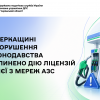 На Черкащині за порушення законодавства припинено дію ліцензій однієї з мереж АЗС