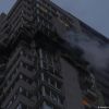 У Києві російський безпілотник влучив у багатоповерхівку в Святошинському районі, двоє людей загинули