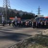 ​Мешканці Лівобережжя Дніпра перекрили дорогу