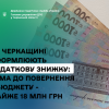 ​Черкащани оформлюють податкову знижку: сума до повернення з бюджету – майже 18 млн грн