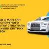 Понад 4 млн грн транспортного податку сплатили власники елітних автівок Черкащини