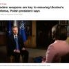 ​Польські танки Leopard 2 готові до відправки в Україну, – президент країни Дуда в інтерв'ю CNN
