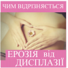 ​Репродуктолог Київ: Чим відрізняється ерозія від дисплазії?
