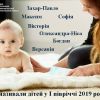 ​Лев-Хьюго, Назар-Захарій, Аеліта та Єлизавета-Катерина: як на Миколаївщині називали дітей у І півріччі 2019 року