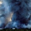 ​100 000 м²: під Тамбовом після атаки горить склад Wildberries