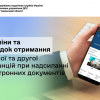 ​Терміни та порядок отримання першої та другої квитанцій при надсиланні електронних документів