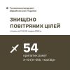​Збито 54 із 69 російських ракет, – Залужний