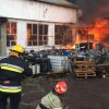 ​Львівська область: у с. Чишки вогнеборці ліквідовують пожежу у складській будівлі