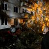 ​Росія знову атакувала Київ: палає житлова багатоповерхівка