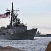 ​  			США відправляють військовий корабель у Чорне море		