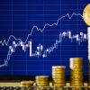 ​  			Курс биткоина снова резко пошел вверх после падения		