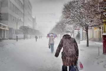 ​Івано-франківські діти через снігопад отримали додаткові вихідні