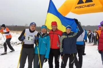 ​Команда Міністерства молоді та спорту взяла участь у змаганнях з бігових лиж