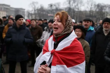 ​Марш протесту в Білорусії