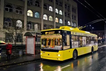 ​Столичні тролейбуси оснастили безкоштовним інтернетом