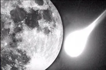 ​На Місяць впав чималий метеорит