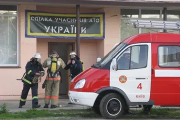 ​У столиці намагалися спалити волонтерський офіс