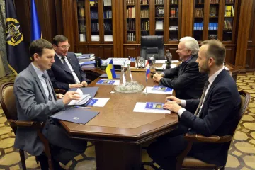 ​Відбулася зустріч Генерального прокурора Юрія Луценка з Послом Королівства Нідерландів Едуардом Хуксом