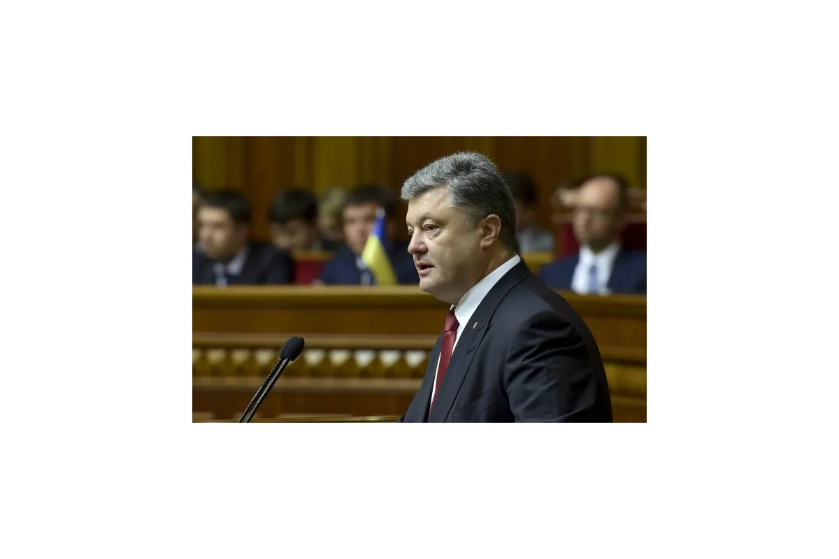 Промова Петра Порошенка: що планує зробити і чим невдоволений Президент України