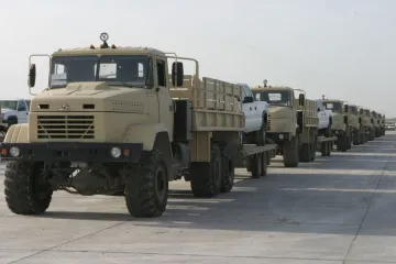 ​Знову українські вантажівки попрямували до далекої Африки