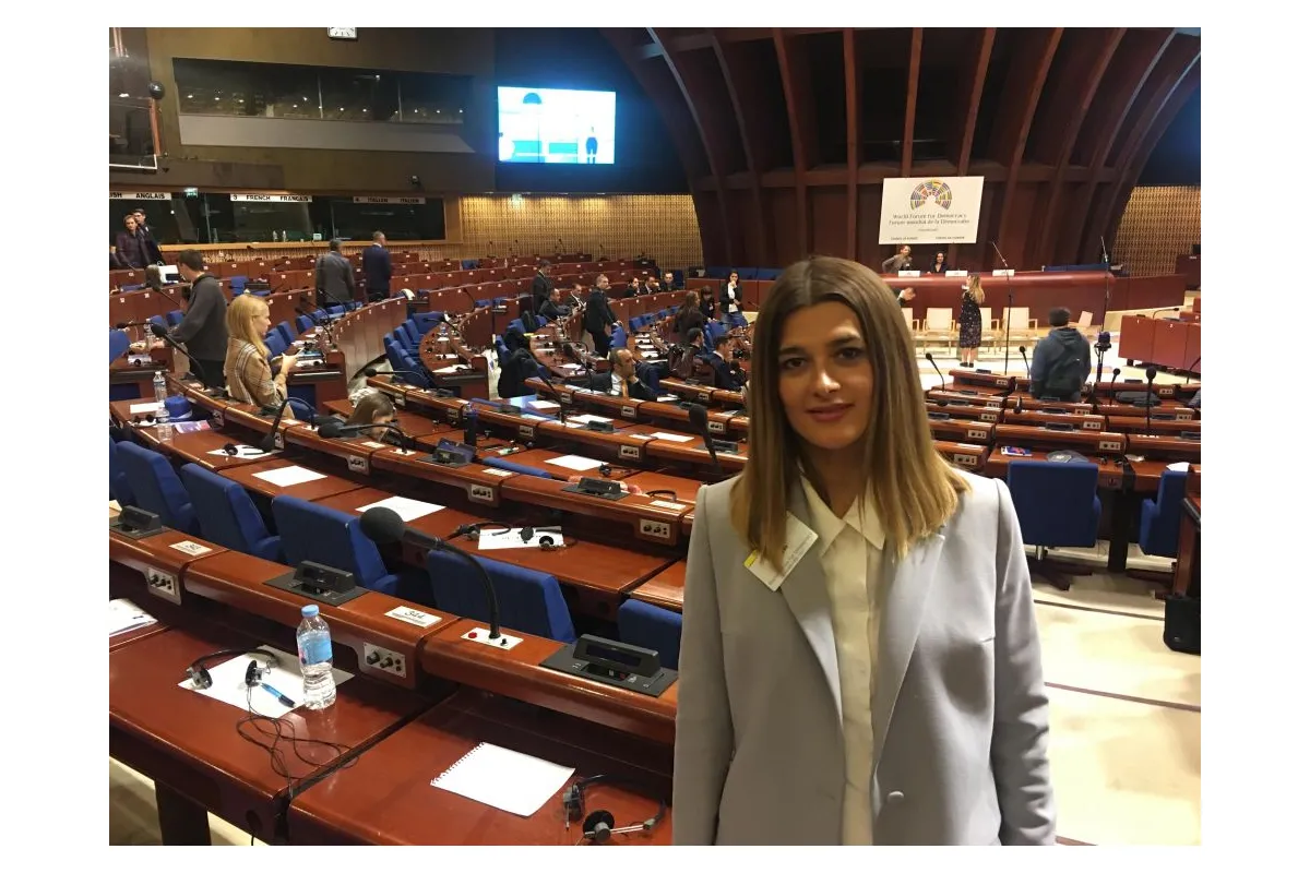 Лариса Білозір отримала диплом від Генсека Ради Європи на Всесвітньомуфорумі за демократію