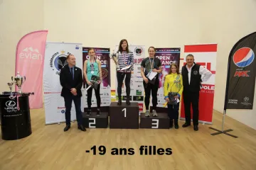 ​Українські сквошистки привезли додому призове місце з French Junior Open 2018